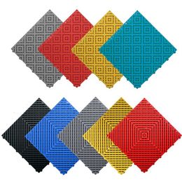 Car Sponge Garage Floor 40x40cm Beauty 4S Shop Plastic Splicing Grille Mats Wash Square Drain Grid Mat For Used221t