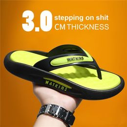 Slippers Thong Flip Flops Men Cloud Summer Shoes Memory Foam Pillow Slides Orthopaedic Clip Toe Arch Support Beach Sandals 230726