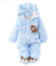 Clothing Sets Clothing Sets Winter Clothes Children Set Cartoon Soft Cotton Warm Thick Baby Boys Girls Suit Born OutfitsClothing7931076 Z230726