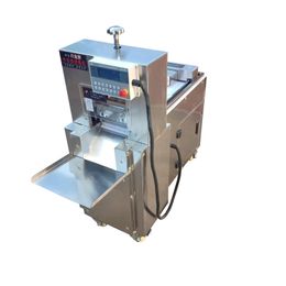 LINBOSS Electric Slicer CNC Single Cut Mutton Roll Machine Stainless Steel Freezing Beef Roll Cutting Machine 110V 220V