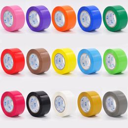 Color tape Red pink yellow white brown black sealing transparent tape packing tape