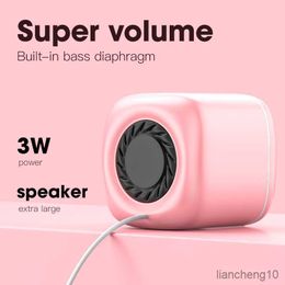 Portable Speakers Computer Speaker for Laptop PC Subwoofer Wired Music Player Speakers Deep Bass Sound Loudspeaker Not Bluetooth Speaker R230727