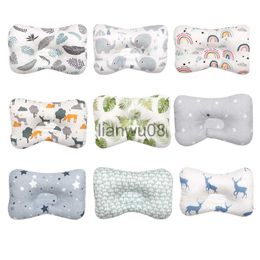 Pillows Baby Pillow Infant Nursing Pillow for Newborn Head Protection Pillow Cushion Baby Bedding Anti Roll Toddler Sleep Shaping Pillow x0726