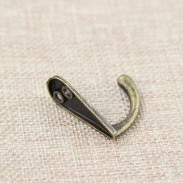 3.4cm x 1.4cm for Clothes Coat Robe Purse Single Prong Hook Hanger Antique Bronze