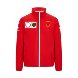 F1 Sweatshirt Car fan racing suit Men's outdoor sports and leisure sweatshirt jacket Formula One long-sleeved team sweatshirt255S