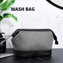 Cosmetic Bags PU Fashion Makeup Organiser Bag Oxford Travel Cosmetics Vanity Man Toiletry Personalised For Men