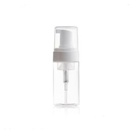 Packing Bottles 100Ml Empty Refillable Plastic Foamer Bottle Pump Travel Foaming Soap Dispenser Cosmetic Makeup Packaging Drop Deliver Otidj