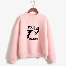 Women's Hoodies Pole Dance Girl Graphic Print Women Lover Gift Sweatshirts Femmes Long Sleeve Spring Autumn Tops For Female