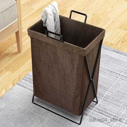 Storage Baskets Storage Hamper Yoga Handles Basket Toy Basket Japanese-style Laundry Large With Clothes Laundry Mat Storage Folding Dirty R230726