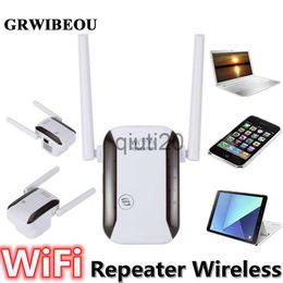 Routers Grwibeou NEW Wireless WIFI Repeater 300Mbps Wifi Extender Network Signal Amplifier antenna Booster Access Point Wifi Router x0725