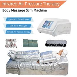 Outros equipamentos de beleza 3 em 1 Tensão segura do corpo humano 36V Ems Infrared Presoterapia Vacumterapia Drenagem linfática Slim Air Pressure Leg Massager