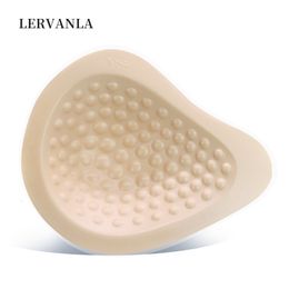 Breast Pad LERVANLA QKVS Spiral Shape Postoperative Silicone Breast Form Artificial Breast Prosthesis for Mastectomy 230726