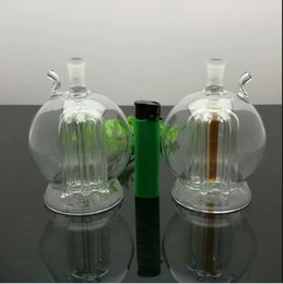 Glass Pipes Smoking blown hookah Manufacture Hand-blown bongs Super large round belly multi claw glass filtered water pipe kettle