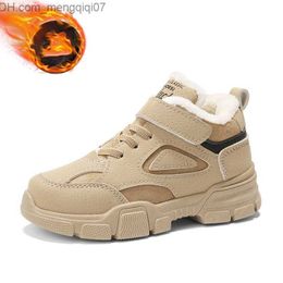 Sneakers SENAGE winter boots children's plush thick insulation sports shoes children's outdoor waterproof sports shoes girls' casual running shoes Z230726
