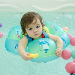 Toy Tents Swimming Baby Ring Inflatable Armpit Floating Kid Swim Pool Accessories Circle Bathing Double Raft Rings 230726