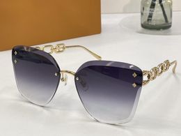 Realfine888 5A Eyewear L Z1626 Jewel Cat Eye Frame Luxury Designer Sunglasses For Man Woman With Glasses Cloth Box Z1651