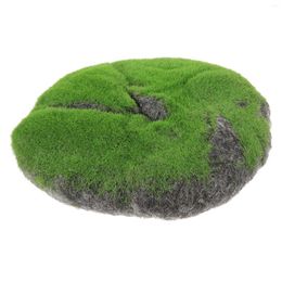 Decorative Flowers Mini Garden Artificial Moss Turf Grass Green Lawn Carex High Elastic Cotton Micro Scene Faux