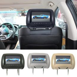 Car Video Automotive General 7-inch Rear Headrest HD Digital Screen Liquid Crystal Display DVD Player1215h