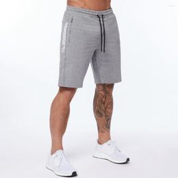 Men's Shorts Men Skinny Cotton Sporting Running Bodybuilding Sweatpants Fitness Short Pants Jogger Gyms Sport Baskeall