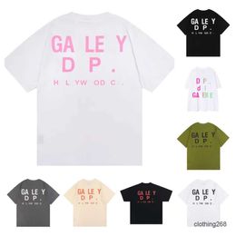 Galleries Tee Mens T Shirts Women Designer T-shirts cottons Tops Man S Casual Shirt Luxurys Clothing Graphic Tees Street Shorts Sleeve Clothes