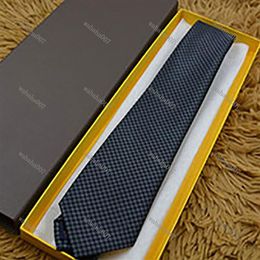 Men's Letter Tie Silk Necktie Cheque Little Jacquard Party Wedding business Woven Fashion Design 8 styles L689326P