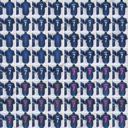 2023 New Baseball 7 Julio Urias Jerseys World Cup Colour Matching Blue Stripe Stitched Jersey Men Size S--XXXL
