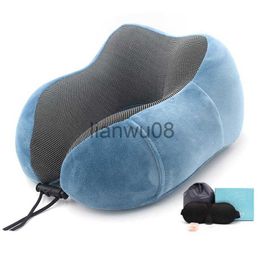 Pillows Portable Travel Pillow For Adult Children Memory Foam Ushaped Pillow Neck Pillow Car Seat Office Aeroplane Sleeping Cushion x0726