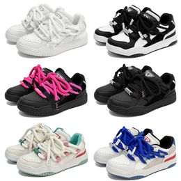 2023 Colourful design fashion style casual shoes man breathable black pink blue white sports outdoor Colour 6