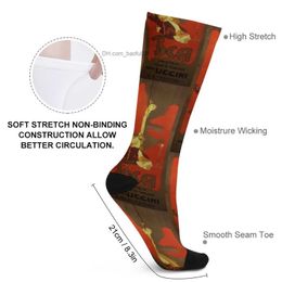 Men's Socks The Death of Skapia (Poster of Puccini's Opera Tosca 1899) Sports socks wholesale men's socks Z230727