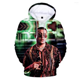 Men's Hoodies Bad 3D Printed Fashion Fall Winer Suit Sportswear Hooded HIP HOP Women/Men The