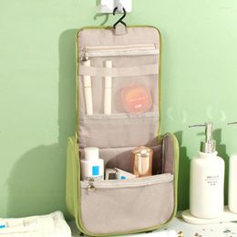 Cosmetic Bags ISKYBOB Handbag Shape Bag With Hanging Hook Travel Toiletries Organiser Waterproof Bathroom Wash 2023