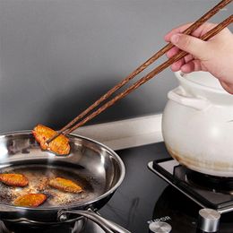 Chopsticks Pot Chinese Style Wood Restaurant Long Sushi Household Kitchen Utensils