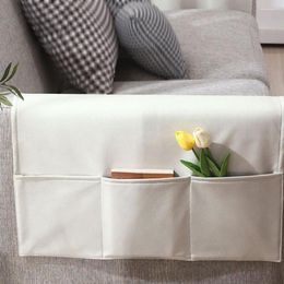 Storage Bags Sofa Cover Towel Multi Grid Design Anti-scratch Soft Side Pocket Anti-wrinkle Armrest Bag Home Supplies