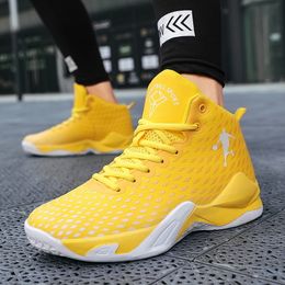 Dress Shoes Unisex Autumn Winter Basketball Shoes For Men Athletic Breathable Boots Women Outdoor Air Sneakers Male Sports Training Shoes 230725