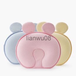 Pillows Baby Pillows Newborn Soft Breathable Memory Foam Cute Newborns Pillow Baby Bedding Accessory x0726