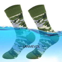 Sports Socks Camouflage Waterproof Socks Hiking Outdoor Sports Climbing Hiking Camping Sock Men Outdoor Women's Camouflage Waterproof Socks 230725