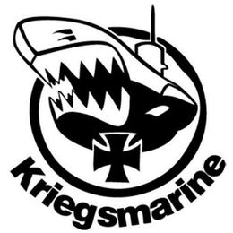 13 5 13 5CM Kriegsmarine cross valiant style cool car sticker laptop sticker CA-146292f