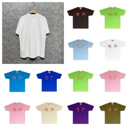 US Size S-XXLGalleriesy shirt Mens T Shirts depts Designer Street Shorts Sleeve Clothes Men Women T-shirts Cottons Casual White Shirt