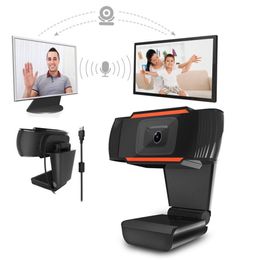 Rotatable HD Webcam PC Mini USB 2 0 Web Camera Video Recording High definition with 1080P 720P 480P true color images287b