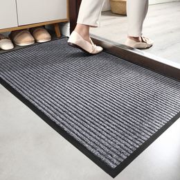 Carpet Doormat Entrance Front Door Mats Indoor Outdoor Washable Rug Entryway for Shoe Scraper For Inside Outside House 230725