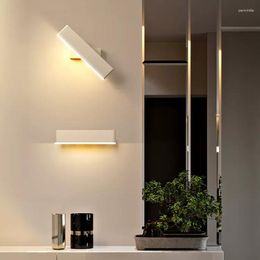 Wall Lamp Nordic LED Lights Modern 360 Degree Rotatin For Livingroom Dining Room Kitchen Bedroom Bedside Study Home Decor