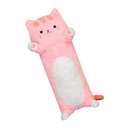 Plush Pillows Cushions 80CM Cute Cat Hugging Pillow Vivid Animal Image Doll Suitable For Home Office Decor 230726