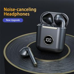 Earphones J18 Upgrade X1 Tws Bluetooth 5.1 Earphone Charging Box Wireless Headphone Stereo Earbuds Headset with Microphone for Ios/android