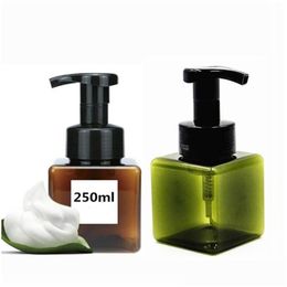 Packing Bottles 250Ml/8.5Oz Plastic Foaming Pump Soap Dispenser Bottle Refillable Portable Empty Hand Drop Delivery Office School Busi Ottil