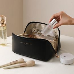 Storage Bags Travel Toiletry Organizer Portable Make Up Case Cosmetic Bag Makeup Women Female Zipper Wash Kit