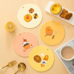 Table Mats Kitchen Insulation Mat Household High Temperature Resistant Silicone Dinner Plate Bowl