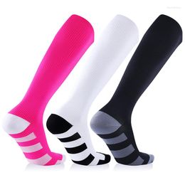 Sports Socks Men Professional Compression Breathable Travel Activities Fit For Nurses Shin Splints Flight Sokcs