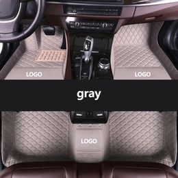 Custom LOGO Car Floor Mats for Kia Carnival All model auto Rug Carpet Footbridge accessories styling interior parts255u