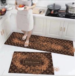 Top Quality Carpets Printed Carpet Kitchen Mat Bathroom Door Non-slip Foot Rugs Strip Hallway Mats For Home Living Room Decor 20230703