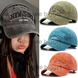 Classice Vintage Baseball Cap For Man Women Letters Patches Head Wear